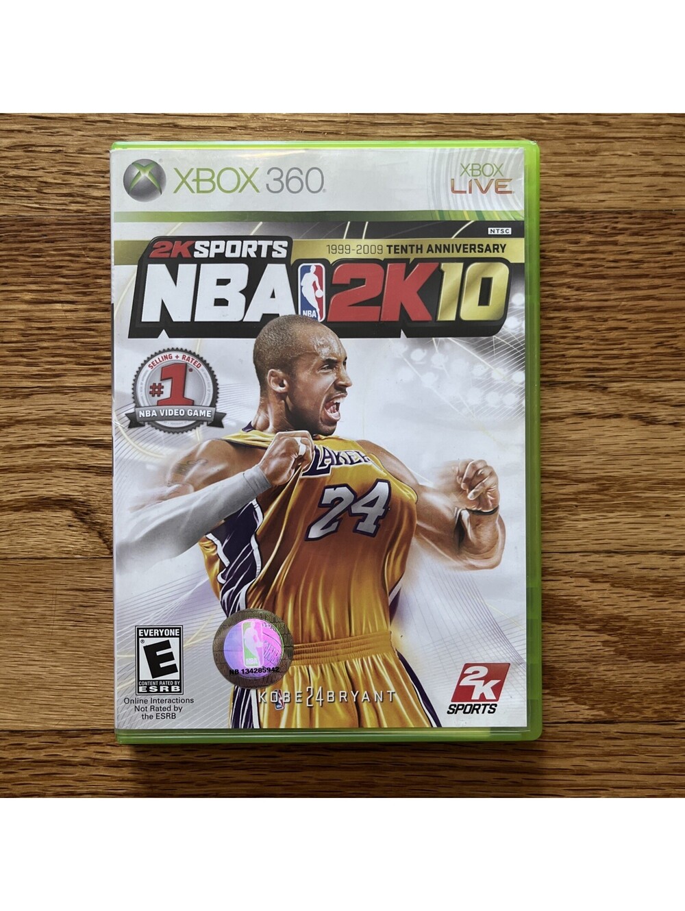 NBA 2K10 (Microsoft Xbox 360, 2009) Complete